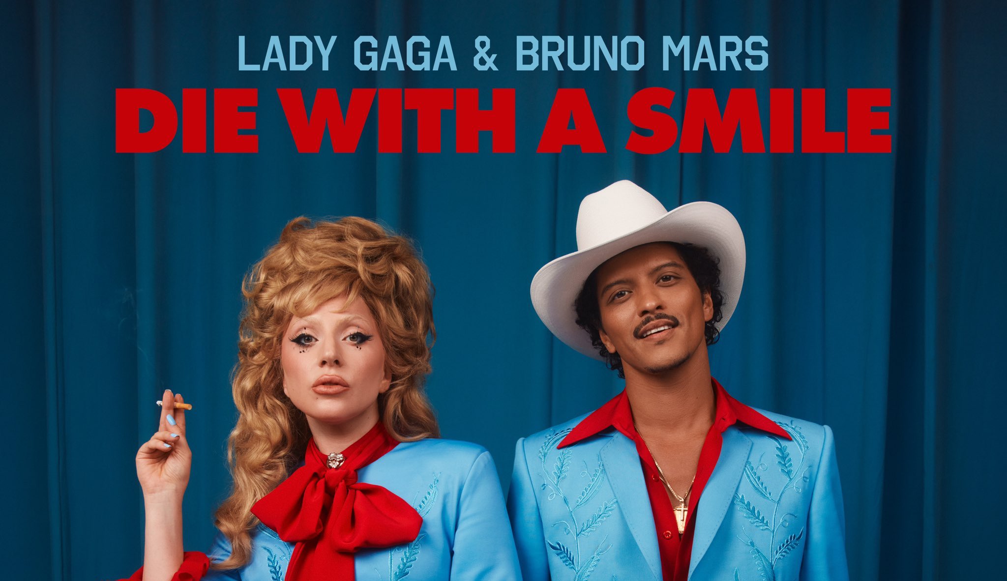 Surprise! Lady Gaga & Bruno Mars Announce New Single 'Die With A Smile ...