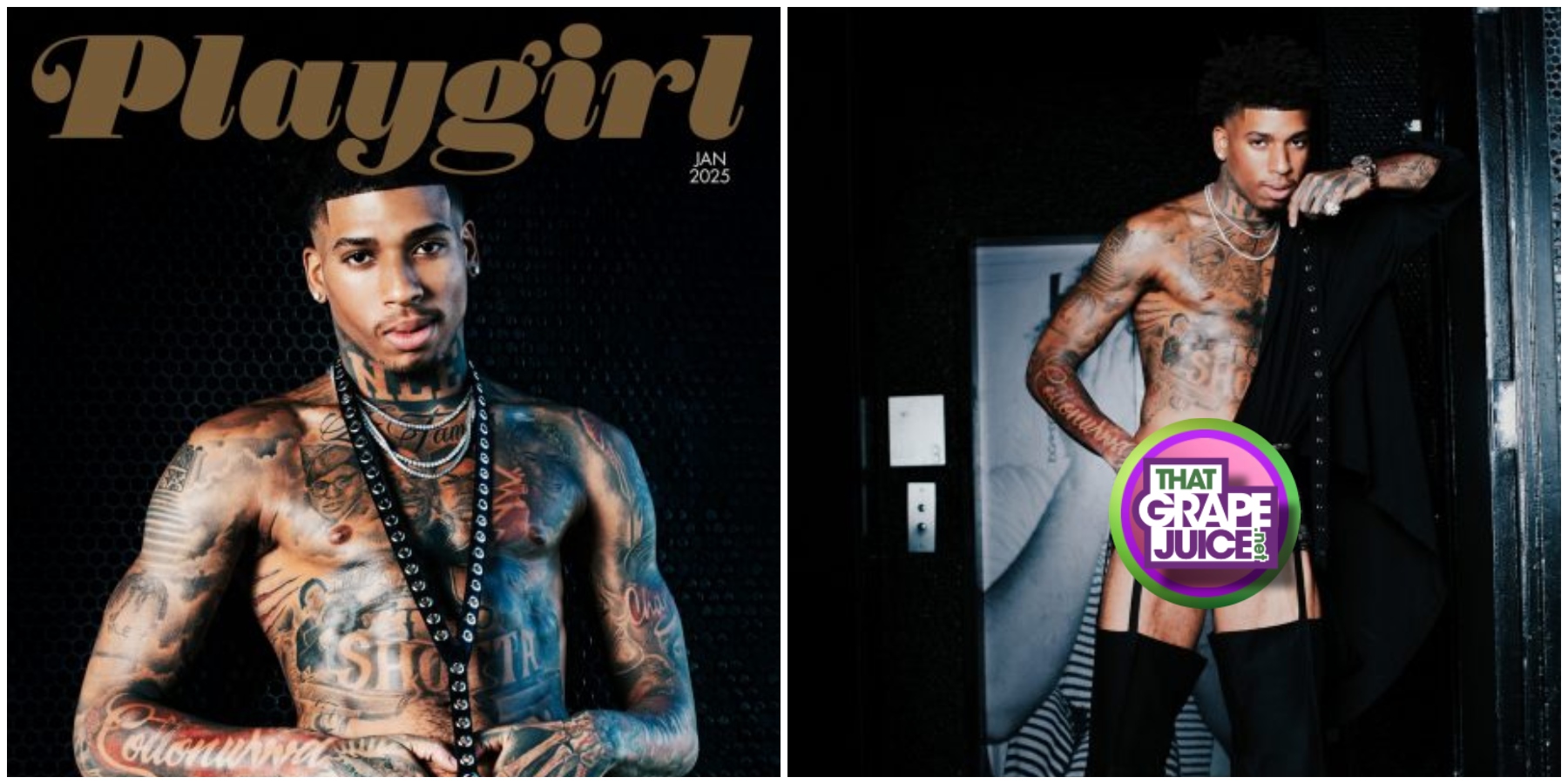 Hot Shots: NLE Choppa STRIPS Down for ‘Playgirl’ Magazine [Photos]