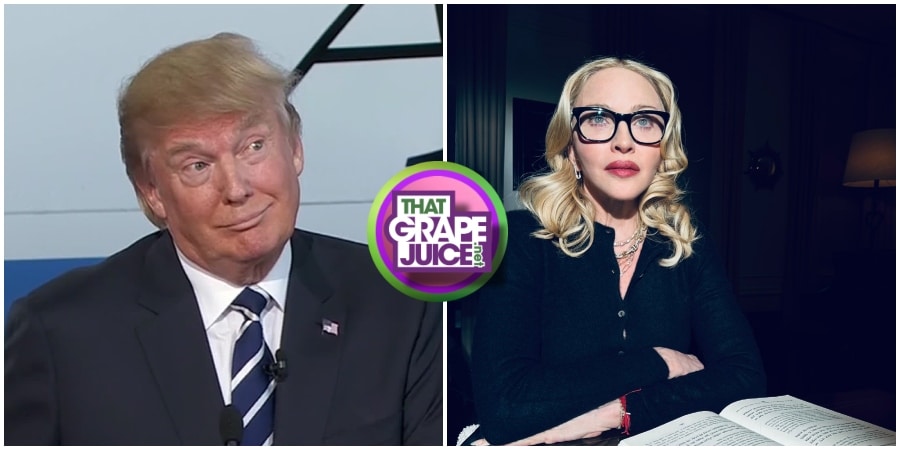 Ouch! Madonna’s Trump Diss Backfires After Diva’s Slammed for “Whitewashing History” By Saying America Was “Built By Europeans”