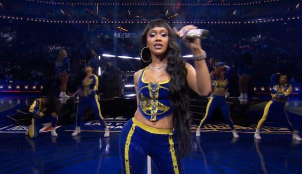 Saweetie Performs at the NBA All-Star Game Half-Time Show 2025