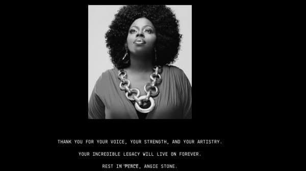 Beyonce Tributes Angie Stone