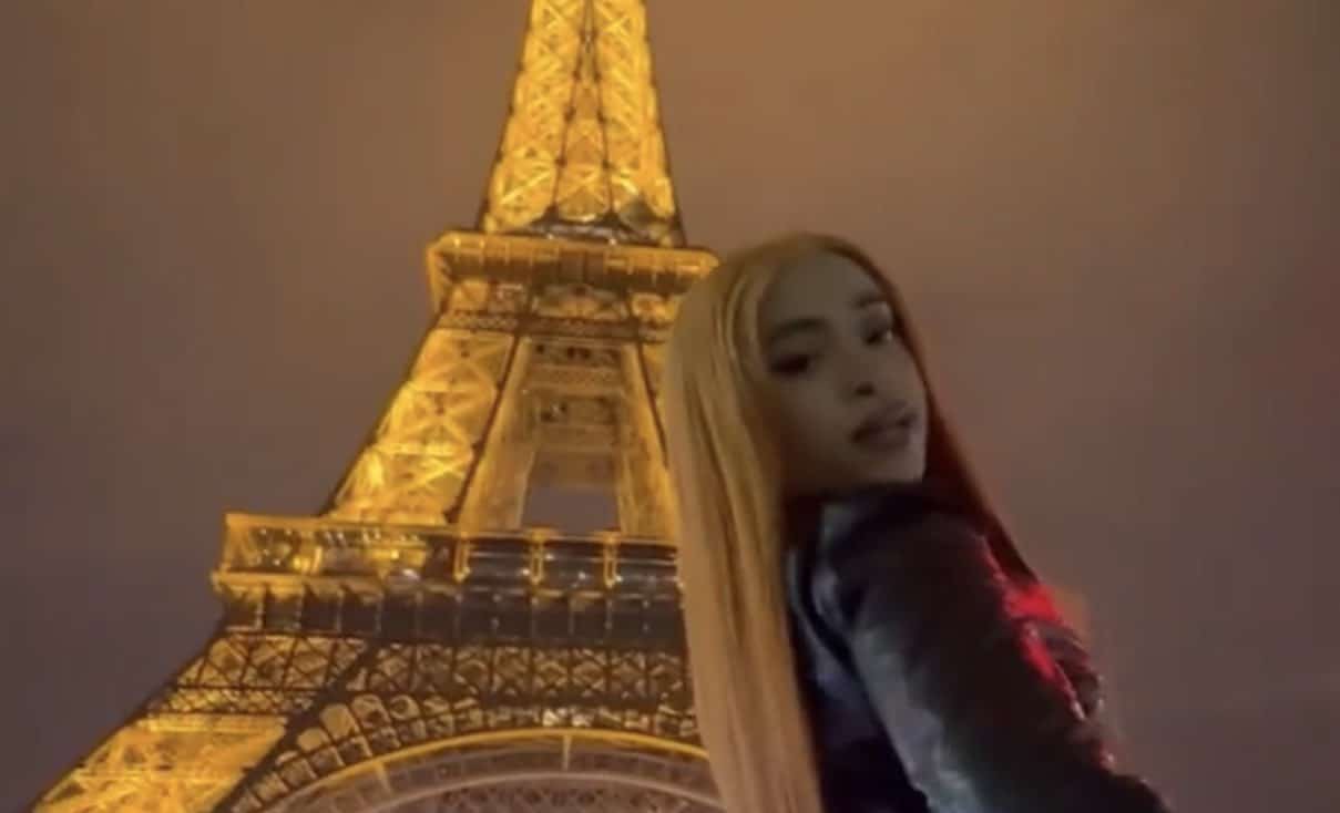 Ice Spice Teases New Music While Dancing in Front of the Eiffel Tower