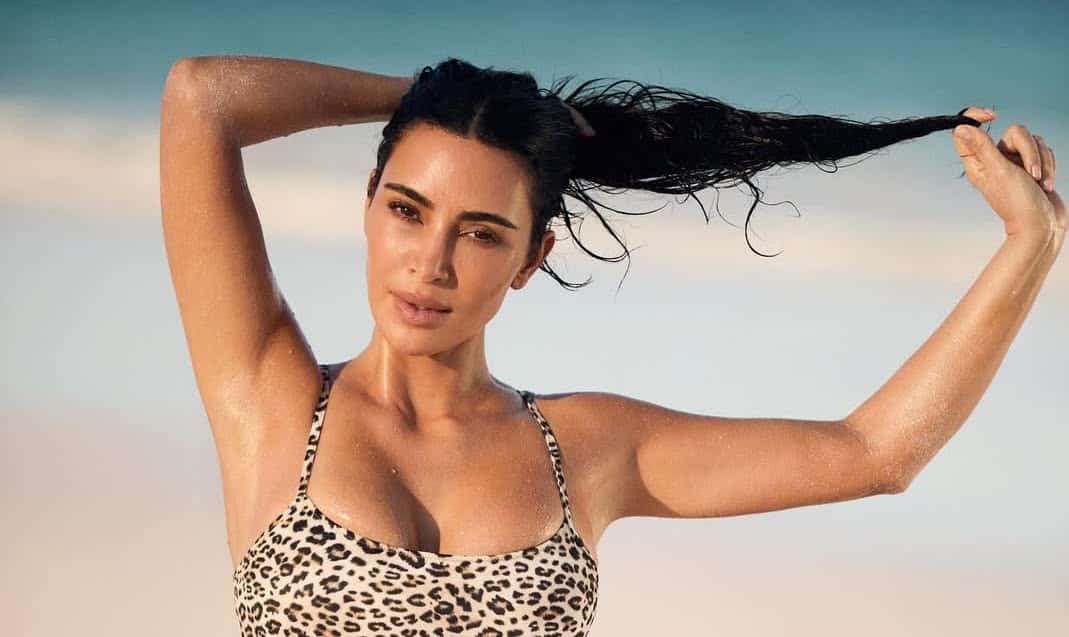 Kim Kardashian Scorches in New SKIMS Swimsuit, Announces New Line