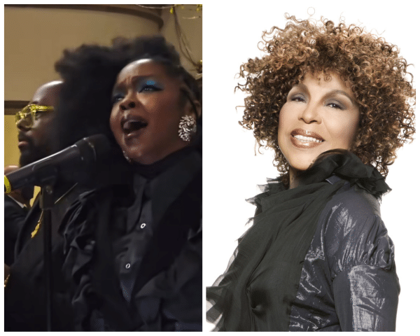 Lauryn Hill Sings At Roberta Flack Memorial