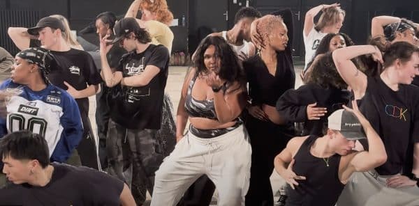 Lizzo in the Behind the Scenes of the 'Love In Real Life' Video